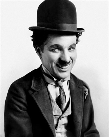 Chaplin as the Little Tramp in 1915. *Public Domain*