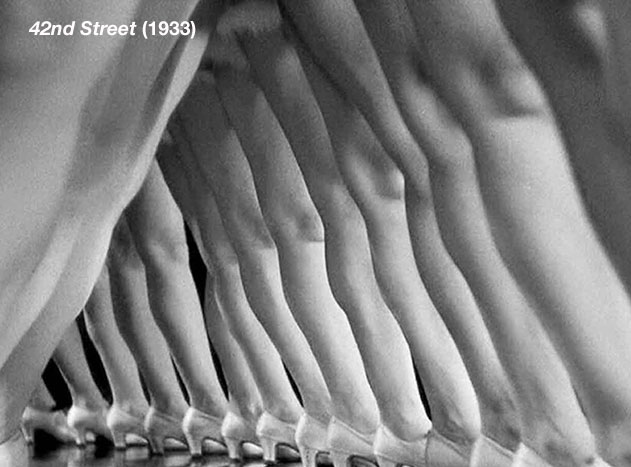 Legs for days in Busby Berkeley's *42nd Street* (1933)