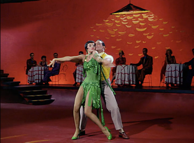 Cyd Charisse and Gene Kelly with an unforgettable dance in *Singin' in the Rain*