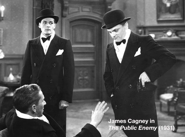 James Cagney in *The Public Enemy*
