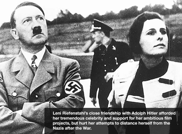 Riefenstahl with Hitler