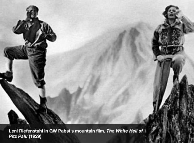 Leni Riefenstahl in *The White Hell of Pitz Palu*