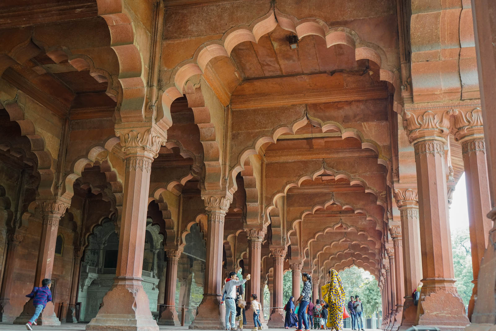 Magnificent Hall in the Red Fort