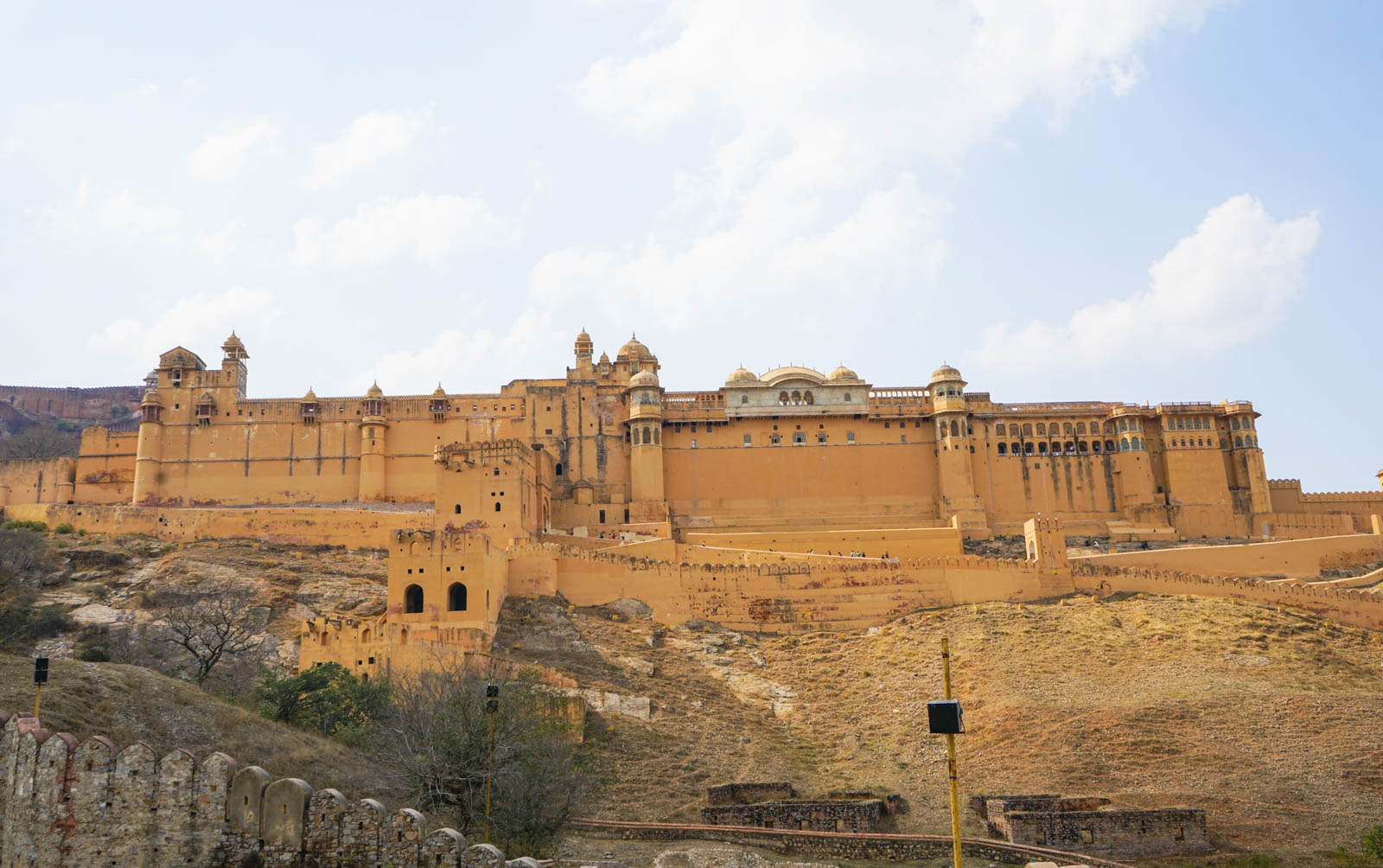Amber Fort outside of Jaipur